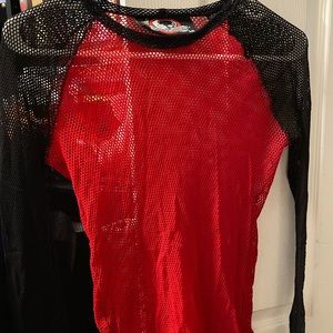 Vintage Lip Service brand fishnet long sleeve
